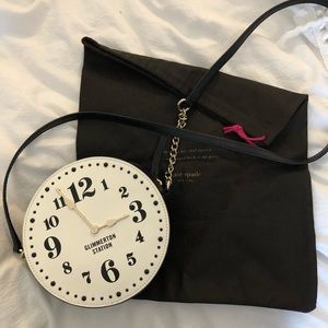 Kate spade glimmerton clock crossbody purse
